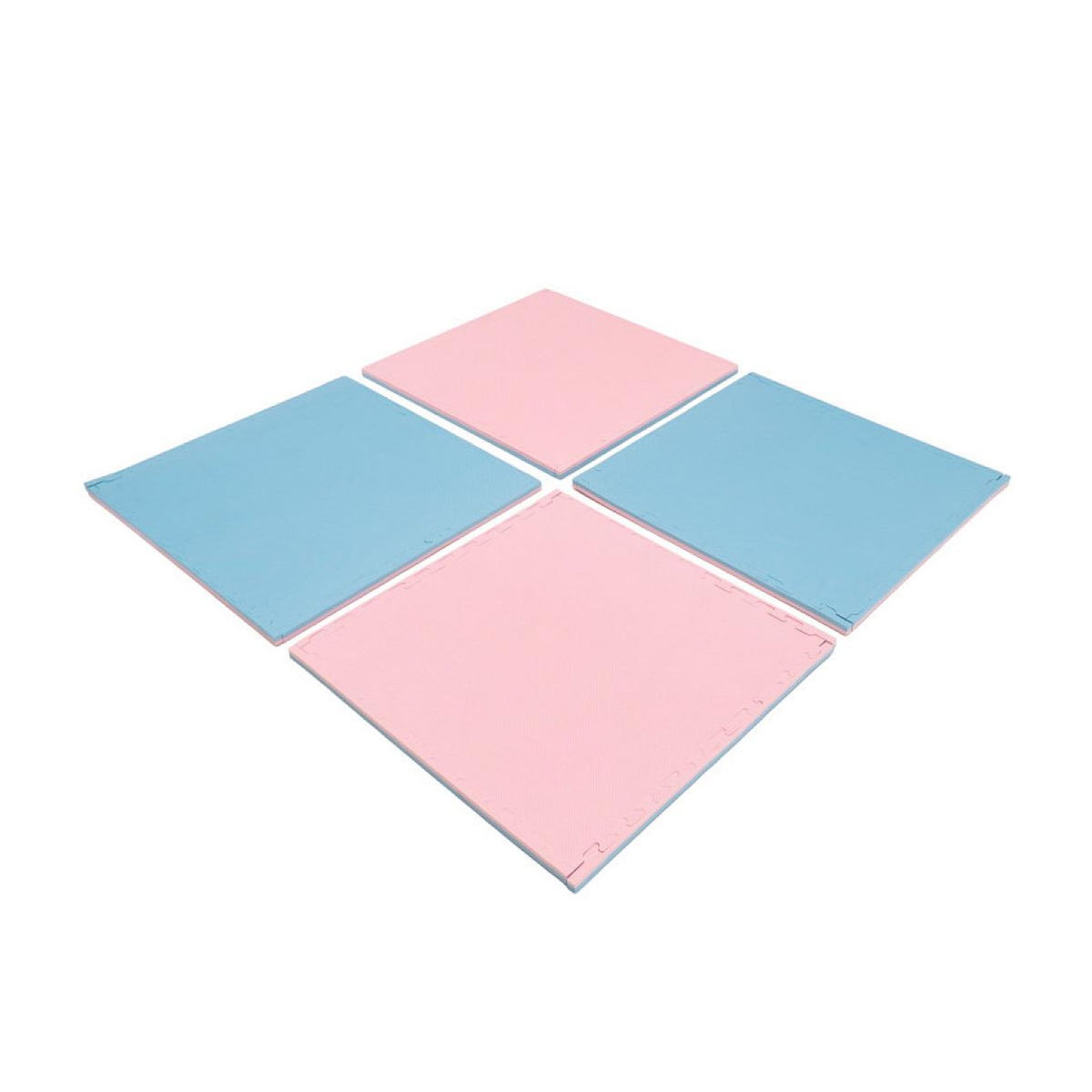 IGLU Tapis de jeu XL Rose Bleu bébé