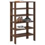 Voir la diapositive 1 : VIDAXL Etagere a chaussures chene marron 61x32x105 cm bois ingenierie