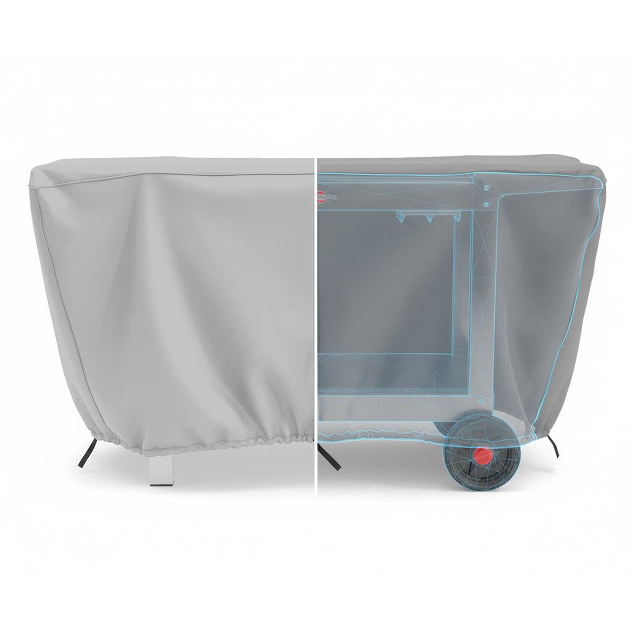 Jardiline Housse MEUBLE PLANCHA - 110 x 60 x 60 cm - Cover Garden
