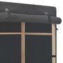 Voir la diapositive 4 : VIDAXL Garde-robe a 3 niveaux Gris 110 x 40 x 170 cm Tissu