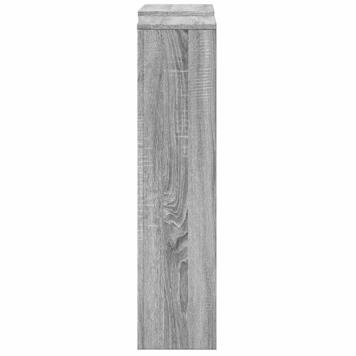 VIDAXL Cache-radiateur sonoma gris 205x21,5x83,5 cm bois d'ingenierie