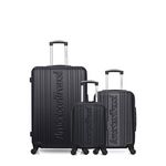 AMERICAN TRAVEL AMERICAN TRAVEL - LOT DE 3 - Valises grand format, cabine et cabine XXS SPRINGFIELD. Coloris disponibles : Beige, Rose, Rouge, Noir, Gris, Violet, Bleu