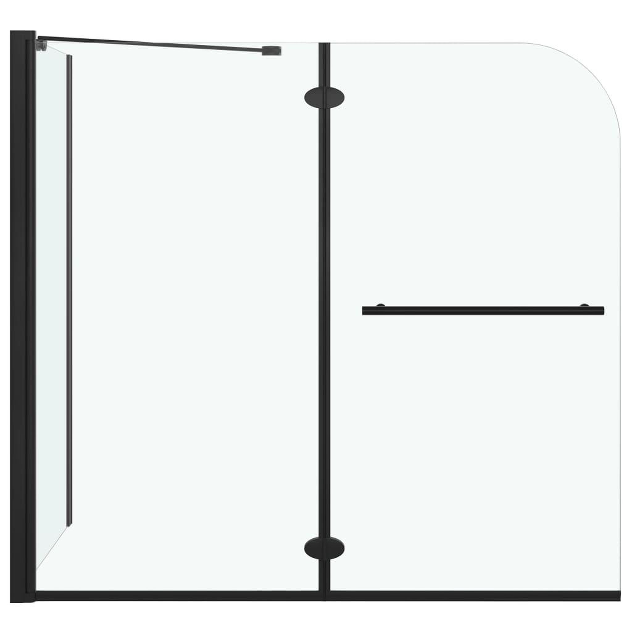 Voir la diapositive 3 : VIDAXL Cabine de douche pliante ESG 120x68x130 cm noir