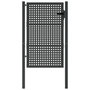 Voir la diapositive 3 : VIDAXL Portail de jardin anthracite 105 x 200 cm acier