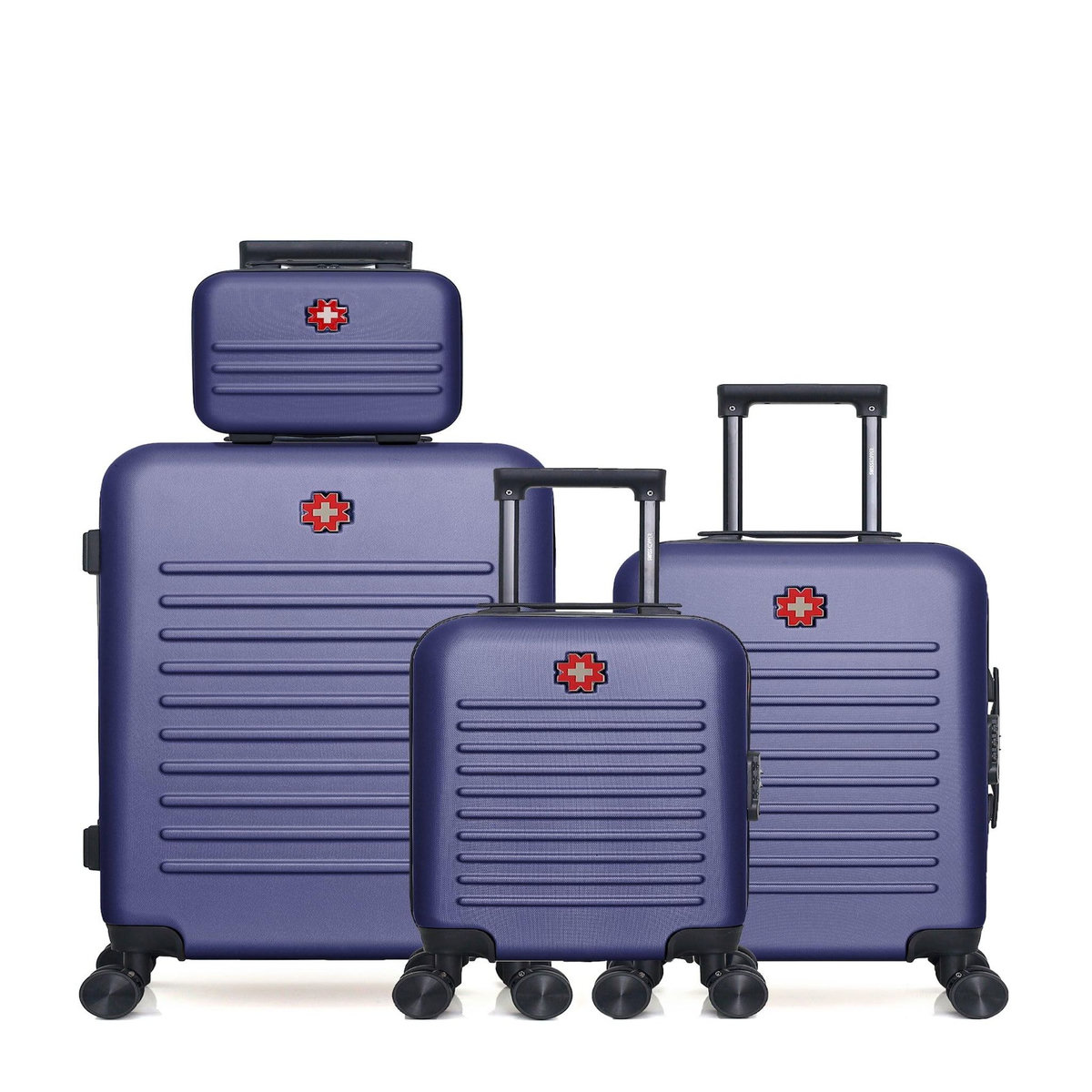 SWISS KOPPER SWISS KOPPER - Lot de 4 - Valises weekend, cabine, cabine XXS et vanity WIL