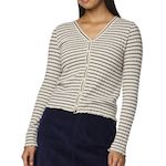 Pieces T Shirt Manches  ongues  Femme Pieces 17154805. Coloris disponibles : Beige