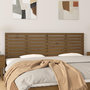 Voir la diapositive 1 : VIDAXL Tete de lit murale Marron miel 166x3x63 cm Bois massif de pin