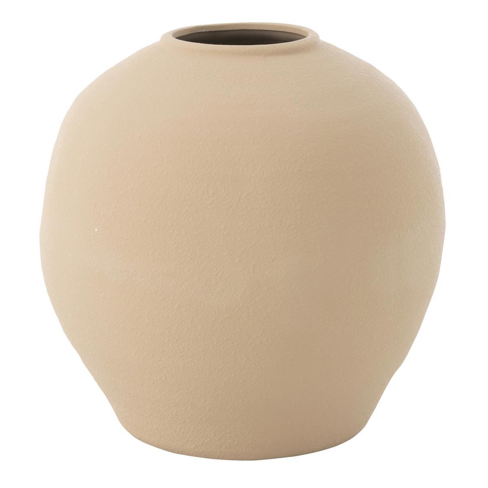 J-LINE Vase Déco en Argile  Cassia  38cm Naturel