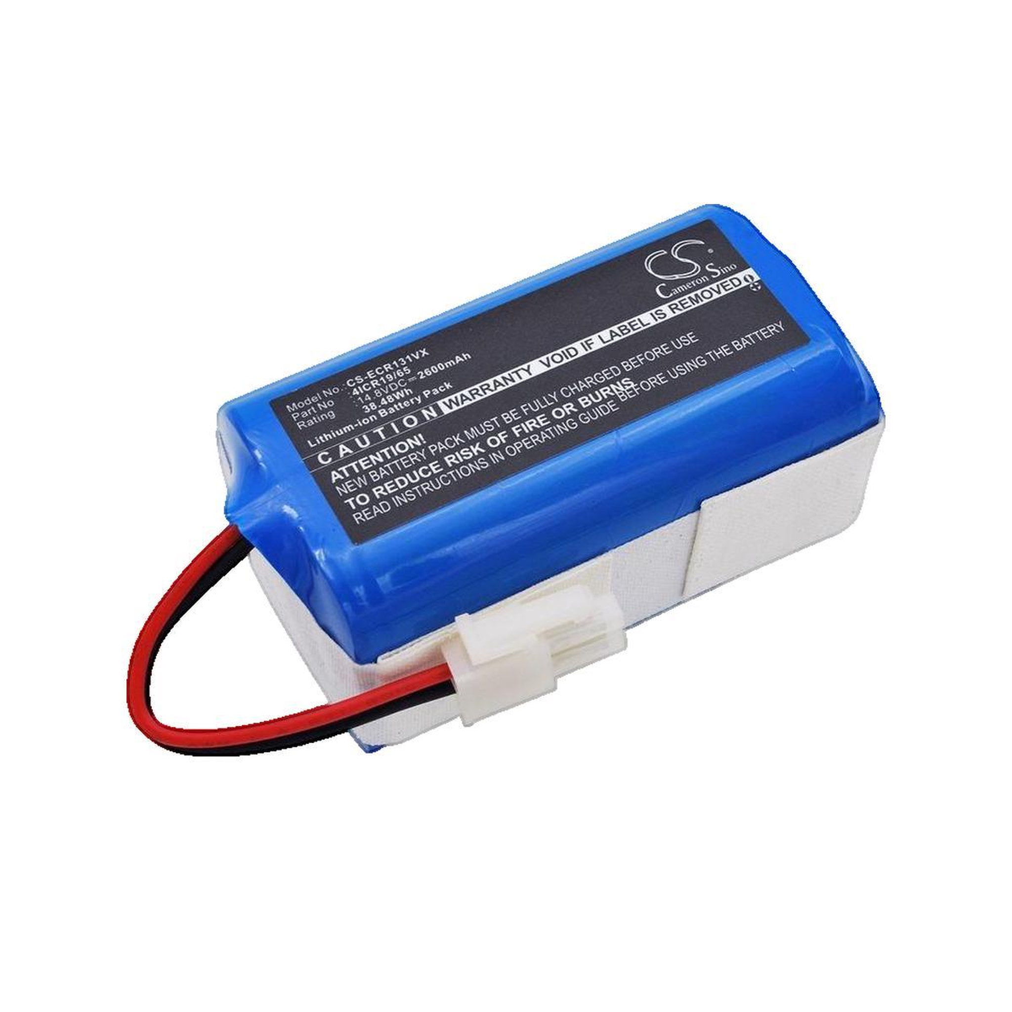 ECOVACS Batterie Ecovacs CR130 Lithium-Ion 2600 mAh bleue