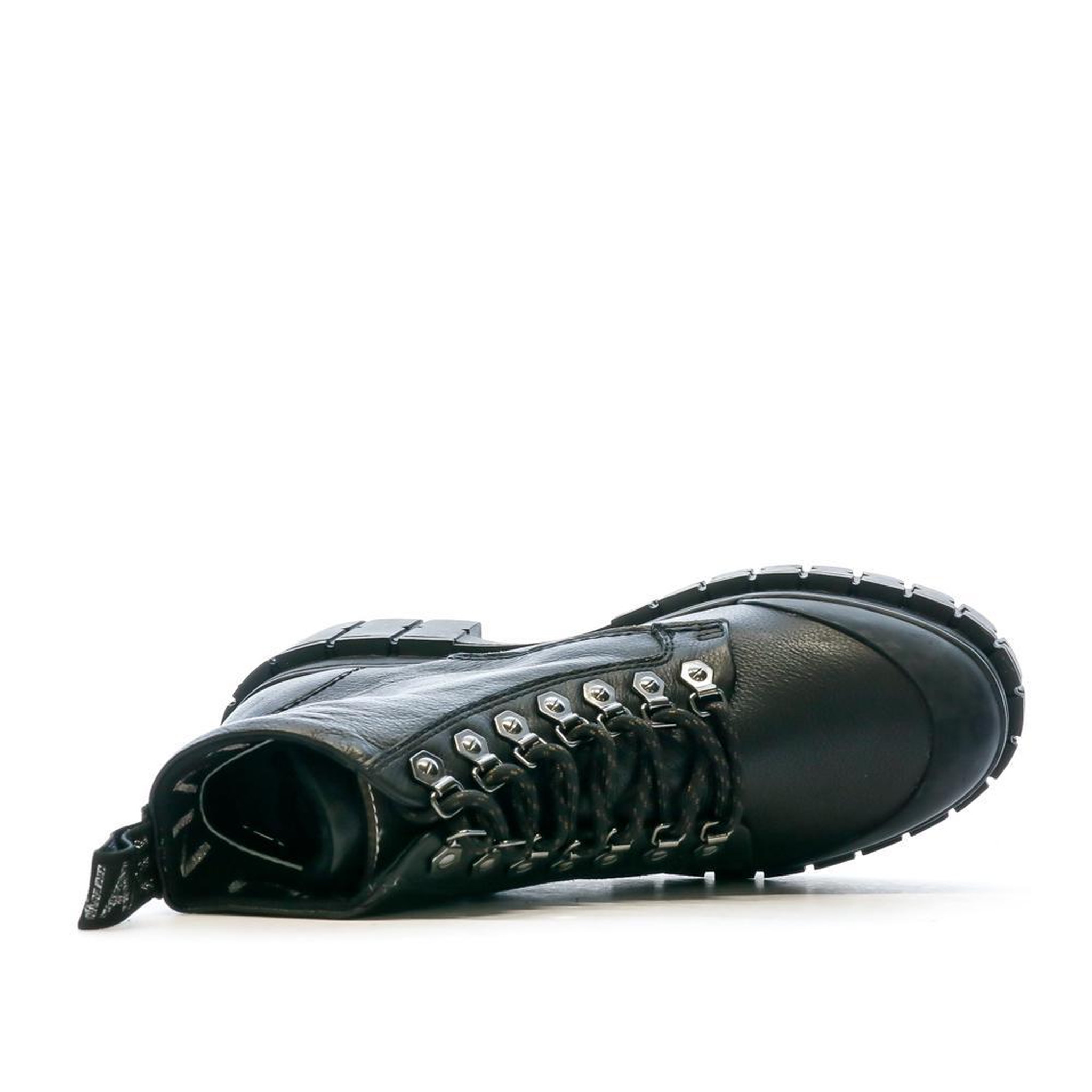 Voir la diapositive 4 : No name Boots Noir Simili Femme No Name Kross Low