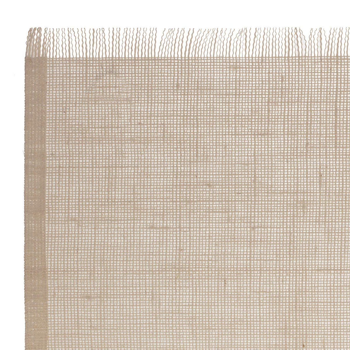ATMOSPHERA Lot de 6 sets de table à franges - 45 x 30 cm - Naturel
