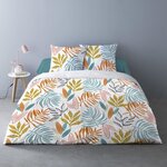 Dourev Housse de couette 200x200 FLORIS + 2 taies 100% coton