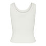 Voir la diapositive 2 : Pieces Débardeur Ecru Femme Pieces Prista