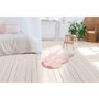 Voir la diapositive 2 : Paris Prix Tapis Arrondi Imitation Fourrure  Tender  Rose