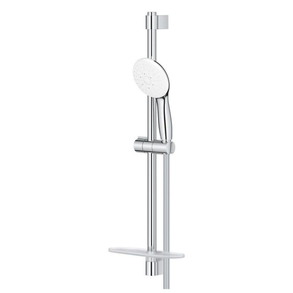 Grohe Ensemble douchette TEMPESTA à 3 jest 600mm + porte savon GROHE PROFESSIONAL 27600003