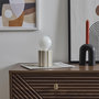 Voir la diapositive 4 : Paris Prix Lampe LED en Céramique  Cocooning  18cm Taupe
