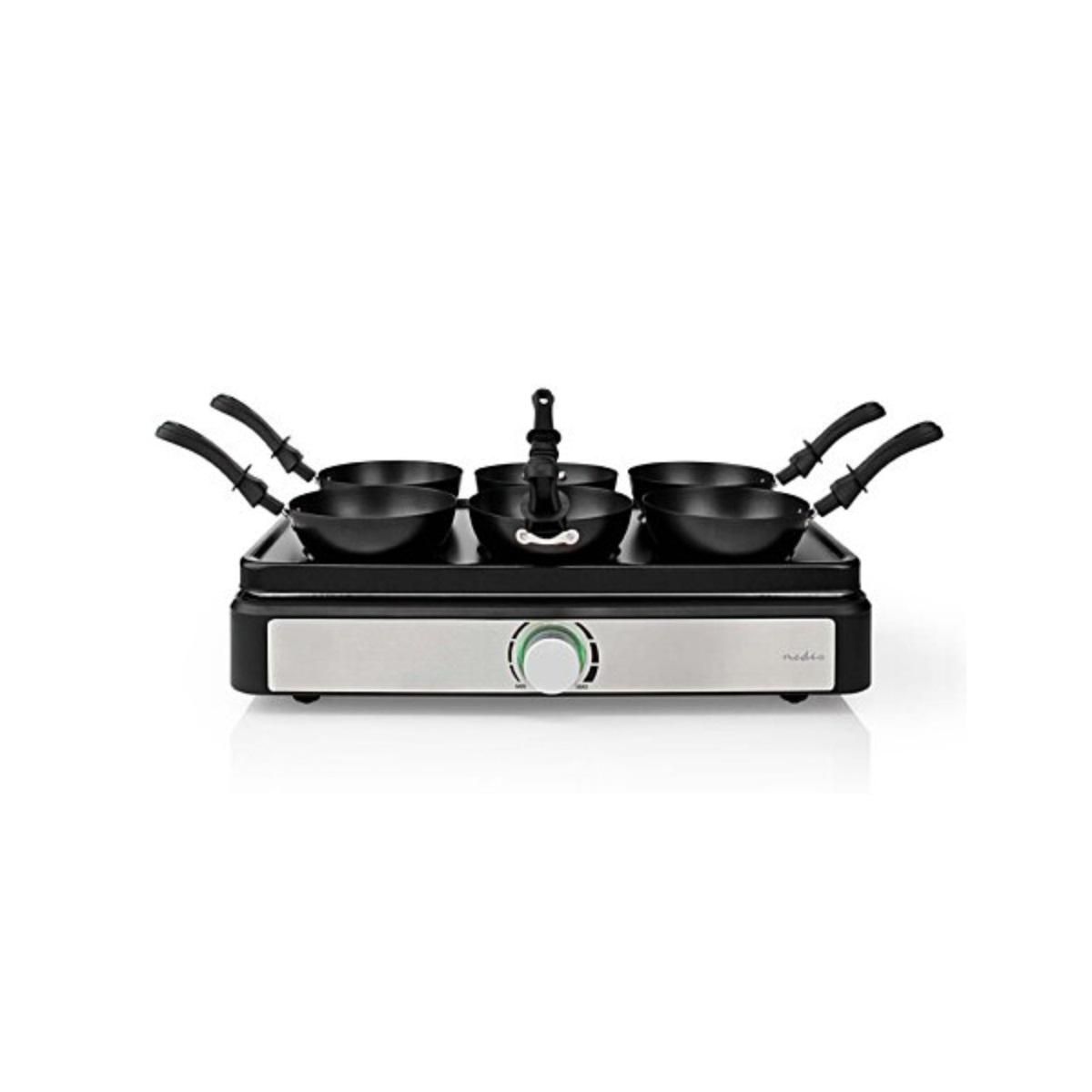 NEDIS Wok életrique 600w noir - FCRA310FBK6