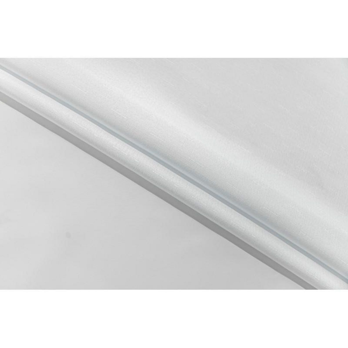 UNIVERS DECOR Nappe antitache unie blanche rectangulaire 145 x 240 cm