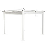 Paris Prix Pergola Avec Toit  Lazio  295cm Blanc