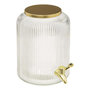 Voir la diapositive 1 : SECRET DE GOURMET Distributeur de Boisson  Petit Salon  5L Transparent