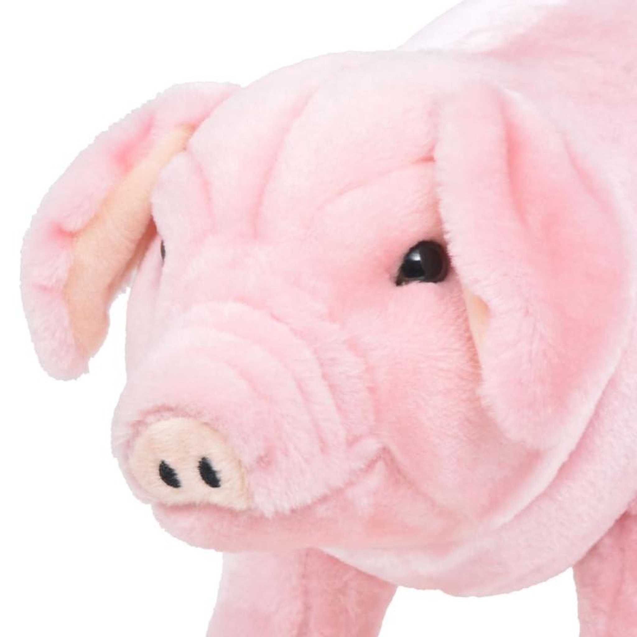 Voir la diapositive 3 : VIDAXL Jouet en peluche Cochon rose XXL