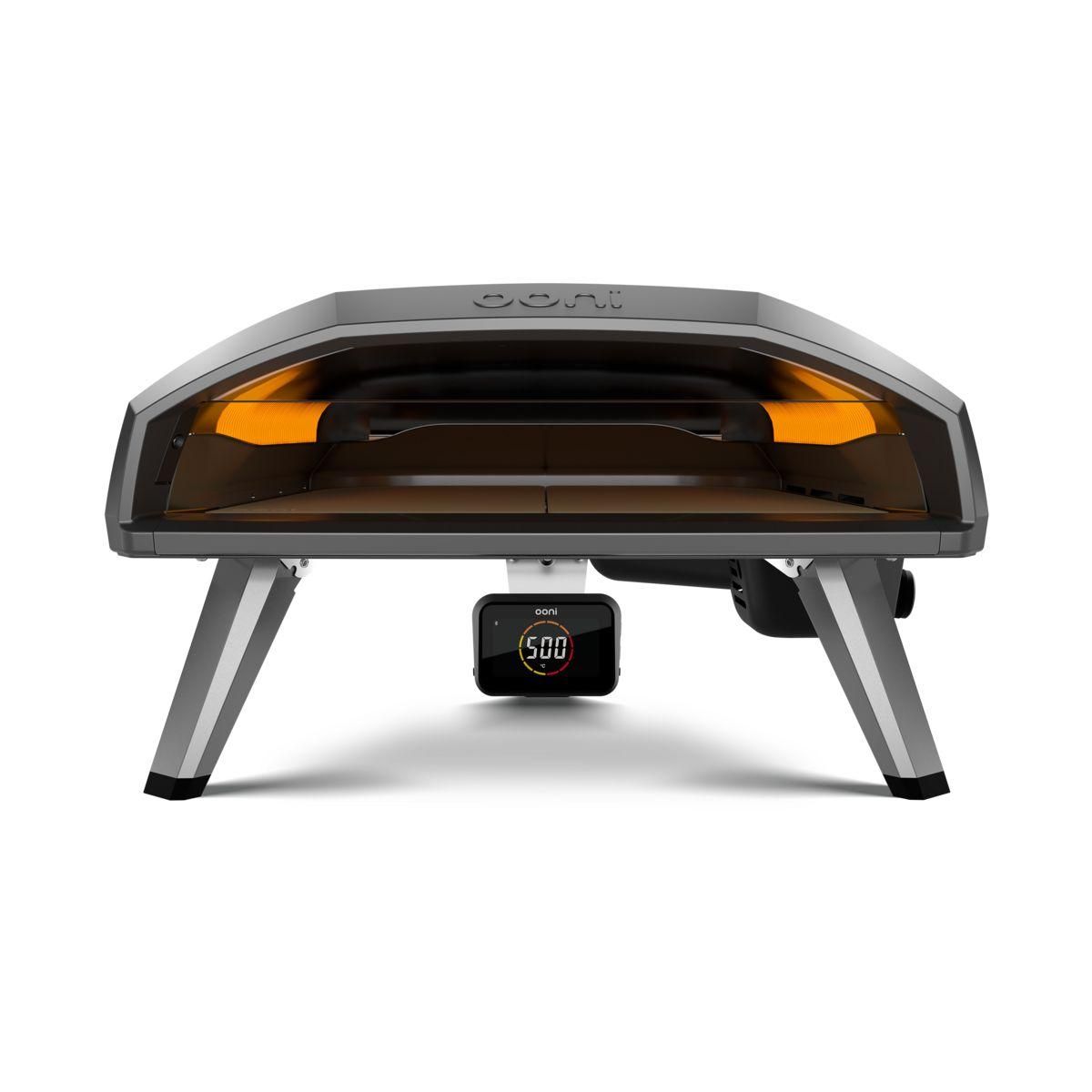 OONI Four à pizza gaz Koda 2 Pro noir pizza 45 cm, préchauffage 30 min, de 160 à 500°C