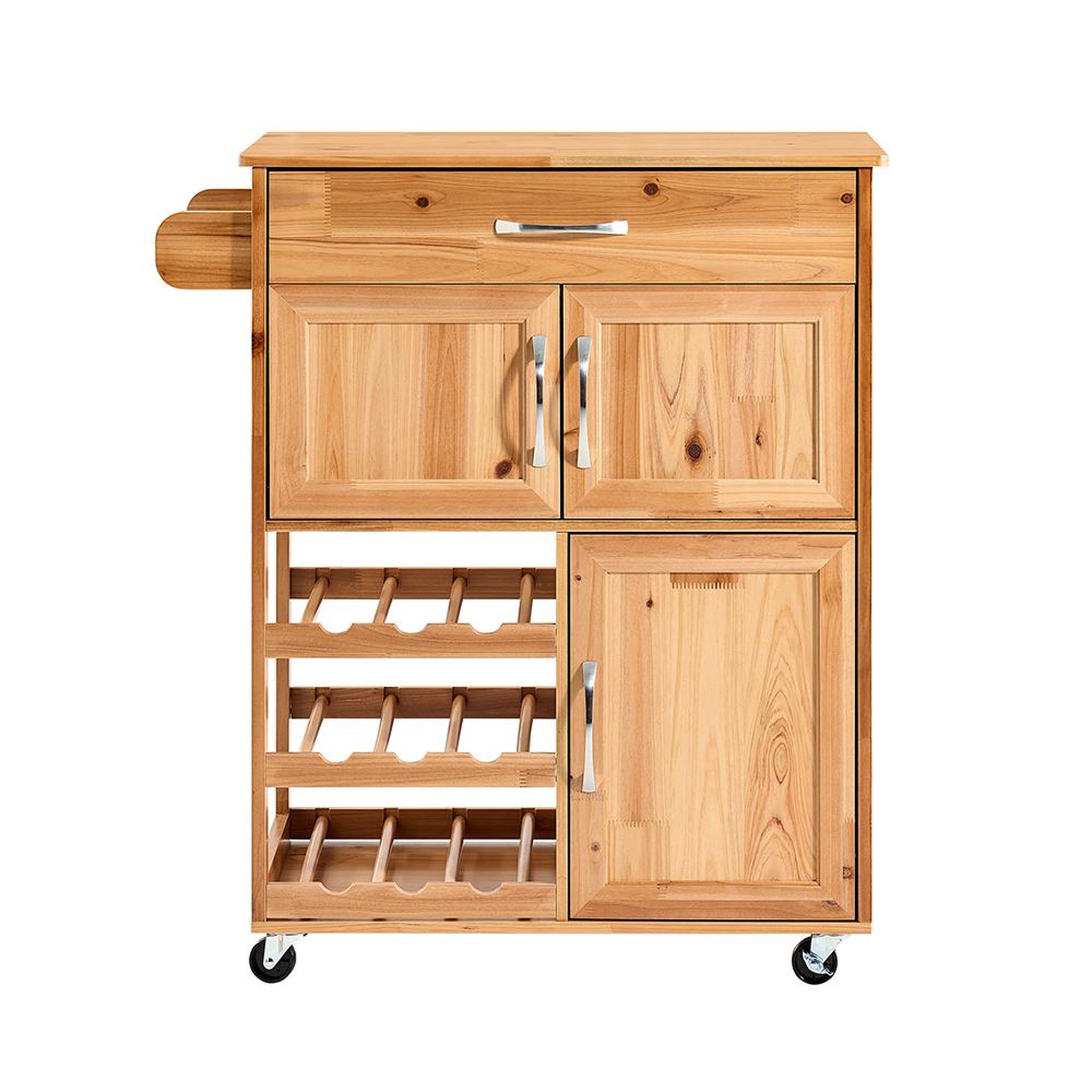 Voir la diapositive 1 : SOBUY SoBuy - Chariot De Cuisine à un tiroir - Moderne - FKW45