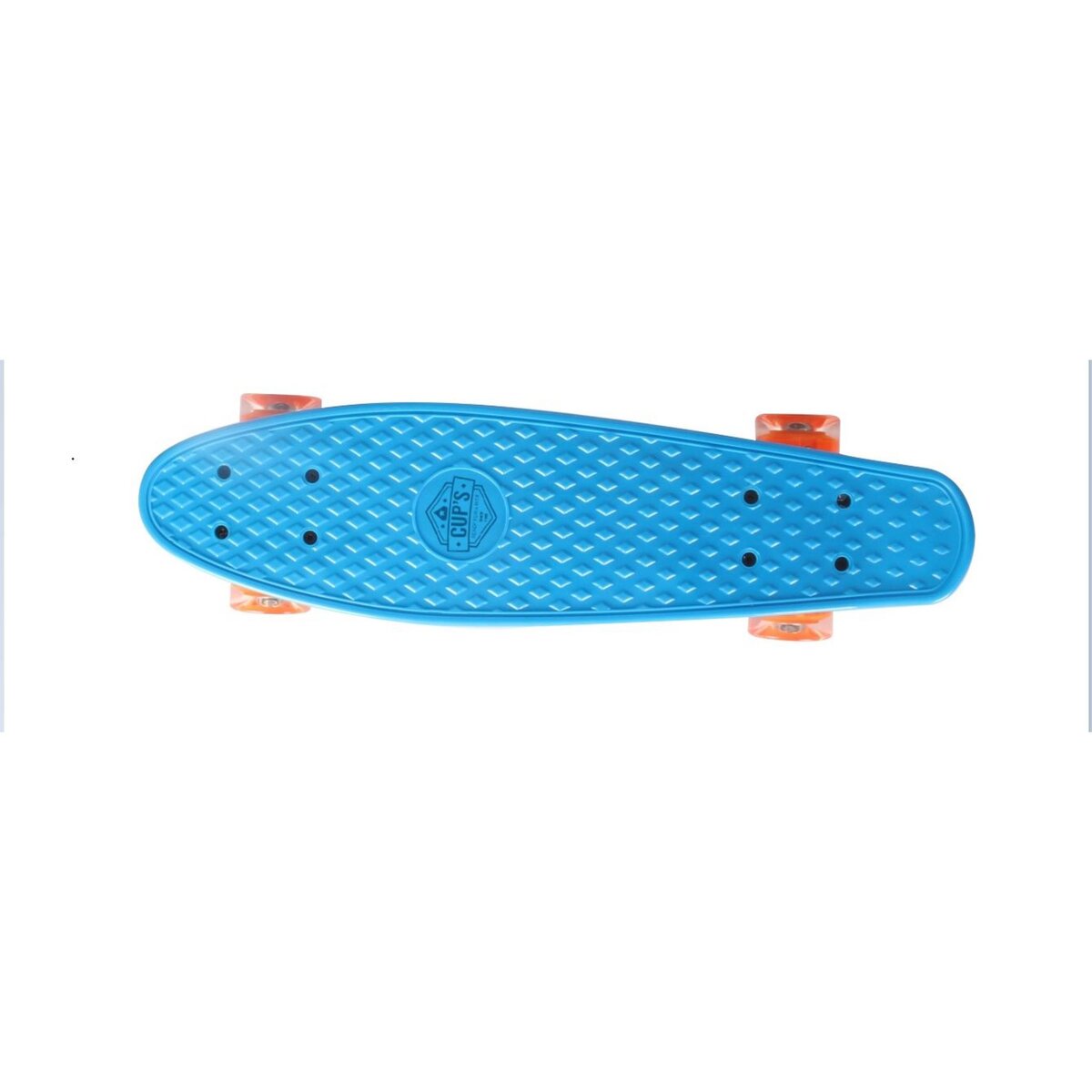 Skateboard surfing Bleu