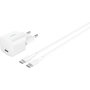 Voir la diapositive 2 : Belkin Chargeur 25W USB-C Blanc