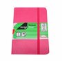 AUCHAN Cahier Notebook A6 - 96 pages - Fluo - Rose