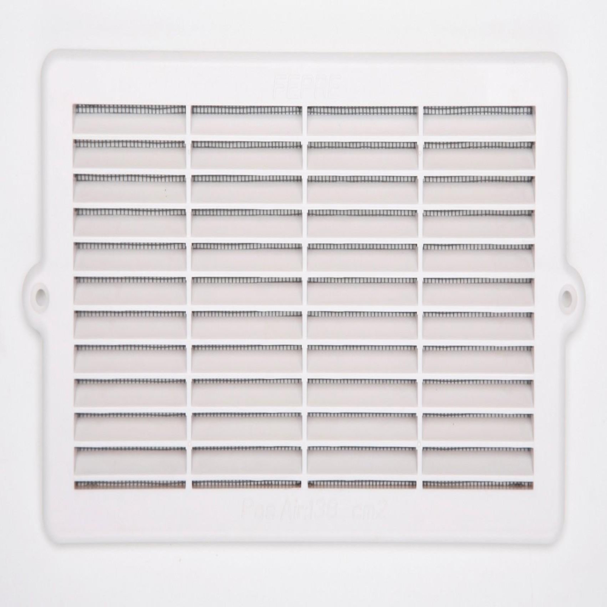 CENTRALE BRICO Grille d'aération abs naturel, L.12.9 x l.25.1 cm