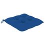 Voir la diapositive 5 : VIDAXL Chaises a manger d'exterieur lot de 4 et coussins Acacia massif
