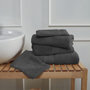 Voir la diapositive 5 : Sensei Maison Ensemble de bain 5 pièces (1 drap de bain + 2 serviettes de toilette + 2 gants) LUXURY