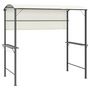 Voir la diapositive 2 : VIDAXL Belvedere avec toit 220x110x200 cm Creme