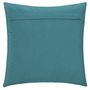 Voir la diapositive 4 : ATMOSPHERA Coussin Déco Tufté  Inca  40x40cm Bleu Canard