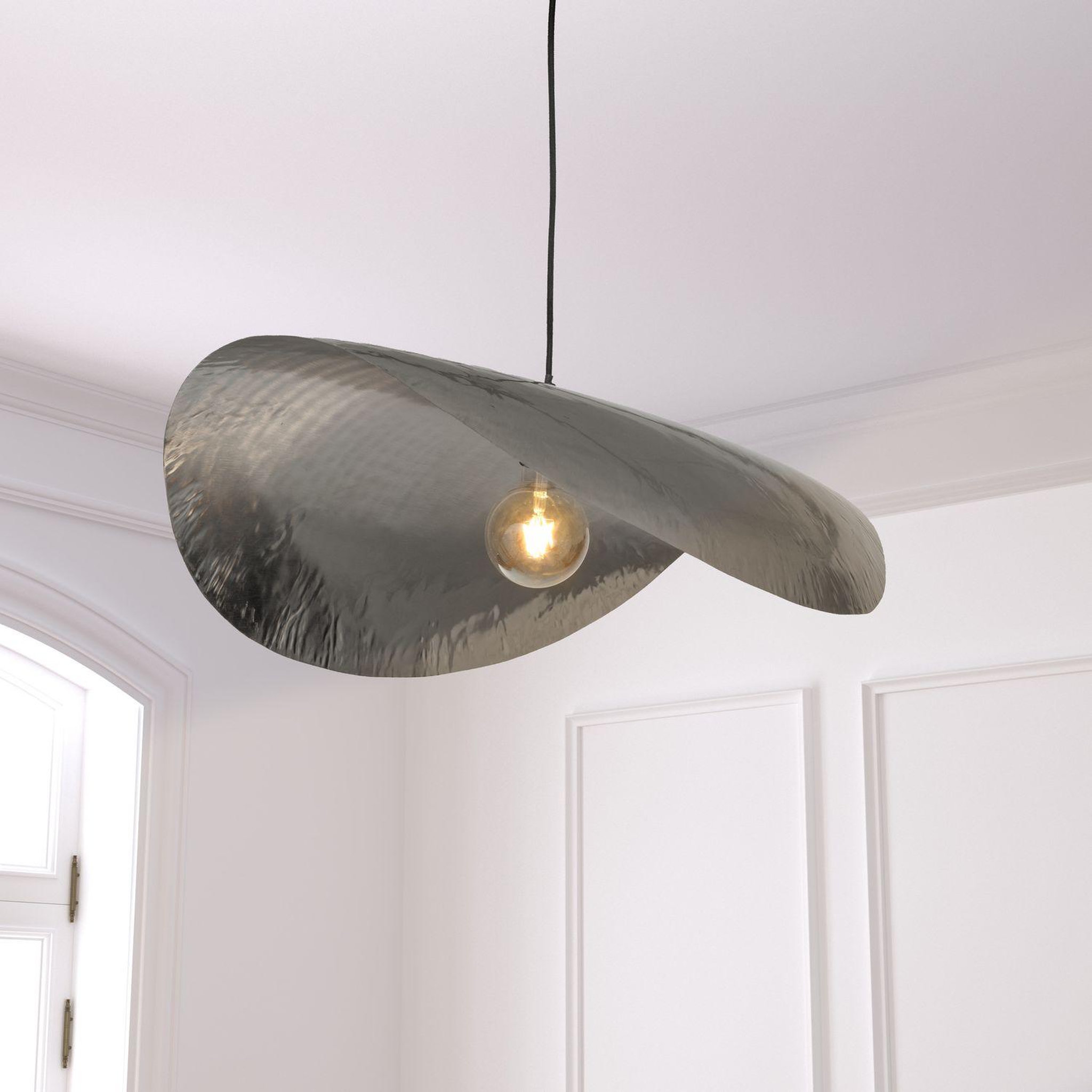 Voir la diapositive 2 : ATMOSPHERA Suspension en acier ARLO - H. 128 cm