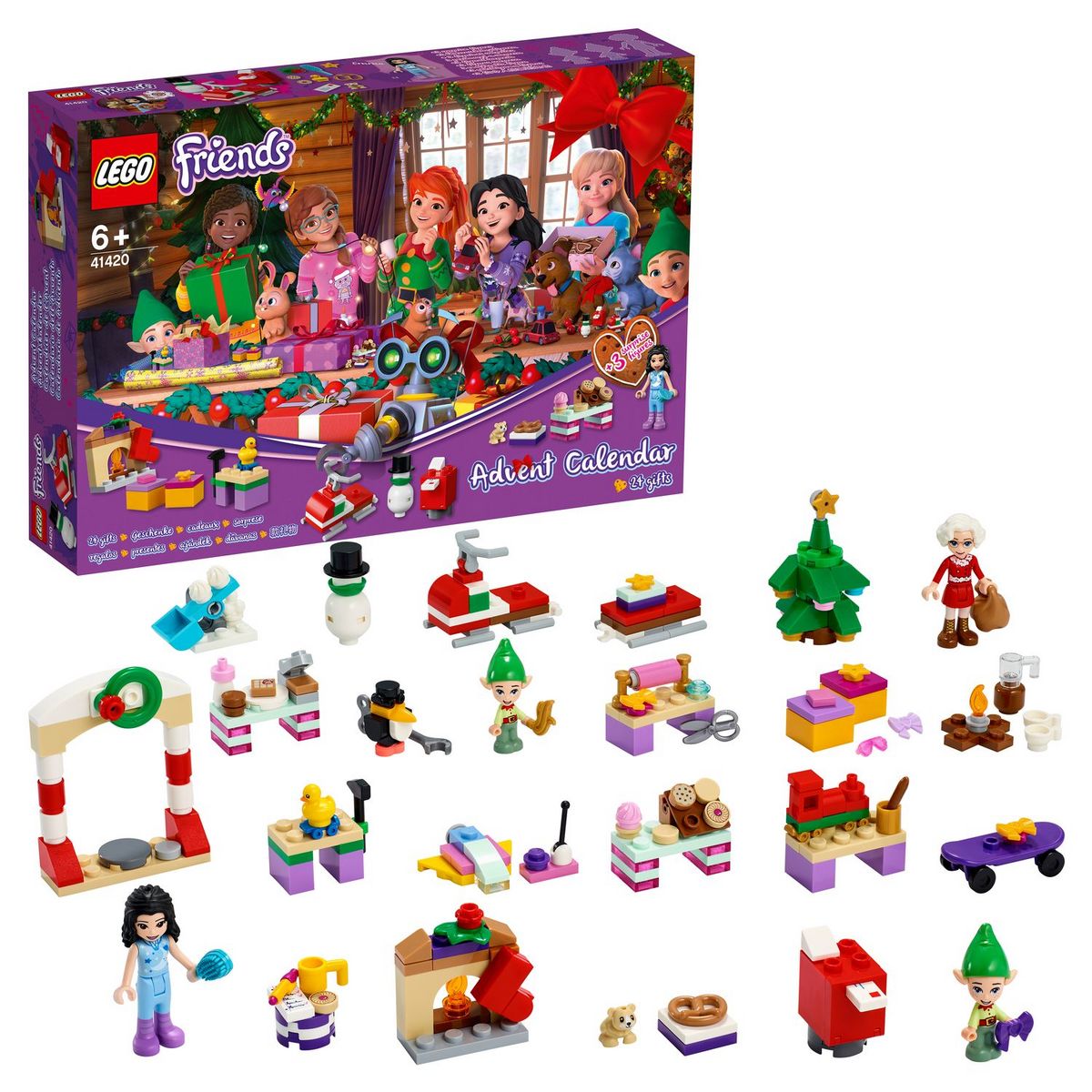 LEGO Advent Calendar 41420 - Le calendrier de l'Avent Friends