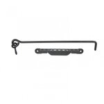 CENTRALE BRICO Crochet et crémaillère acier prépeint, H.25 x L.300 x P.20 mm