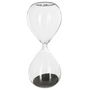 Voir la diapositive 2 : ATMOSPHERA Sablier Déco  Magnétique  15cm Noir