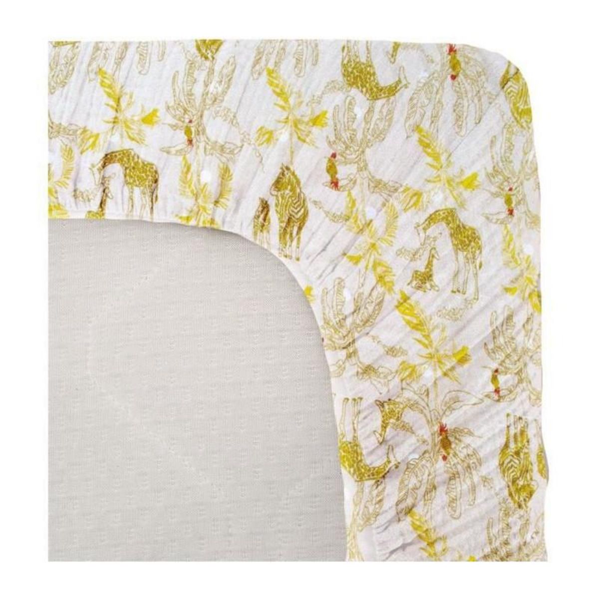 DOMIVA Drap housse jersey - DOMIVA - Honey Moon - 70 x 140 cm - Coton extensible - oeKO-TEX