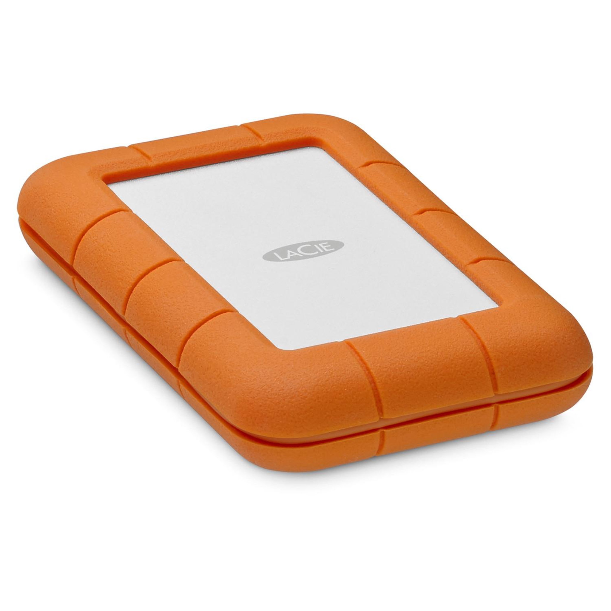 Lacie Lacie rugged secure disque dur externe 2000 go orange, blanc