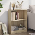 VIDAXL Bibliotheque Chene sonoma 60x24x76 cm Bois d'ingenierie