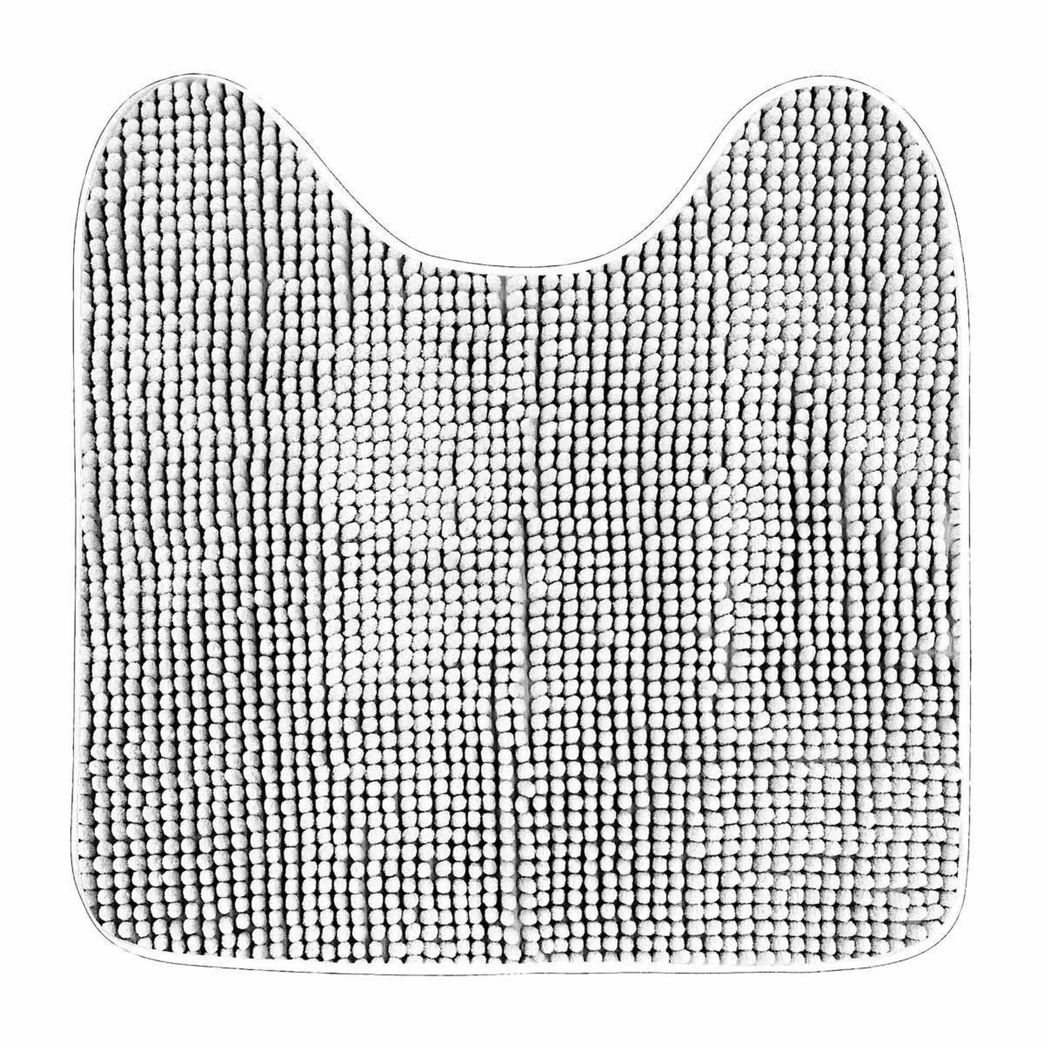 Douceur d'Intérieur Tapis contour wc  sweety  45x45cm blanc