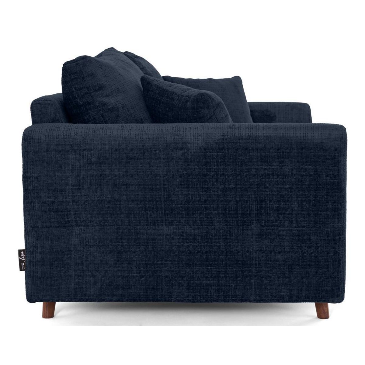 LISA DESIGN Rune - canapé droit 2 places en velours texturé