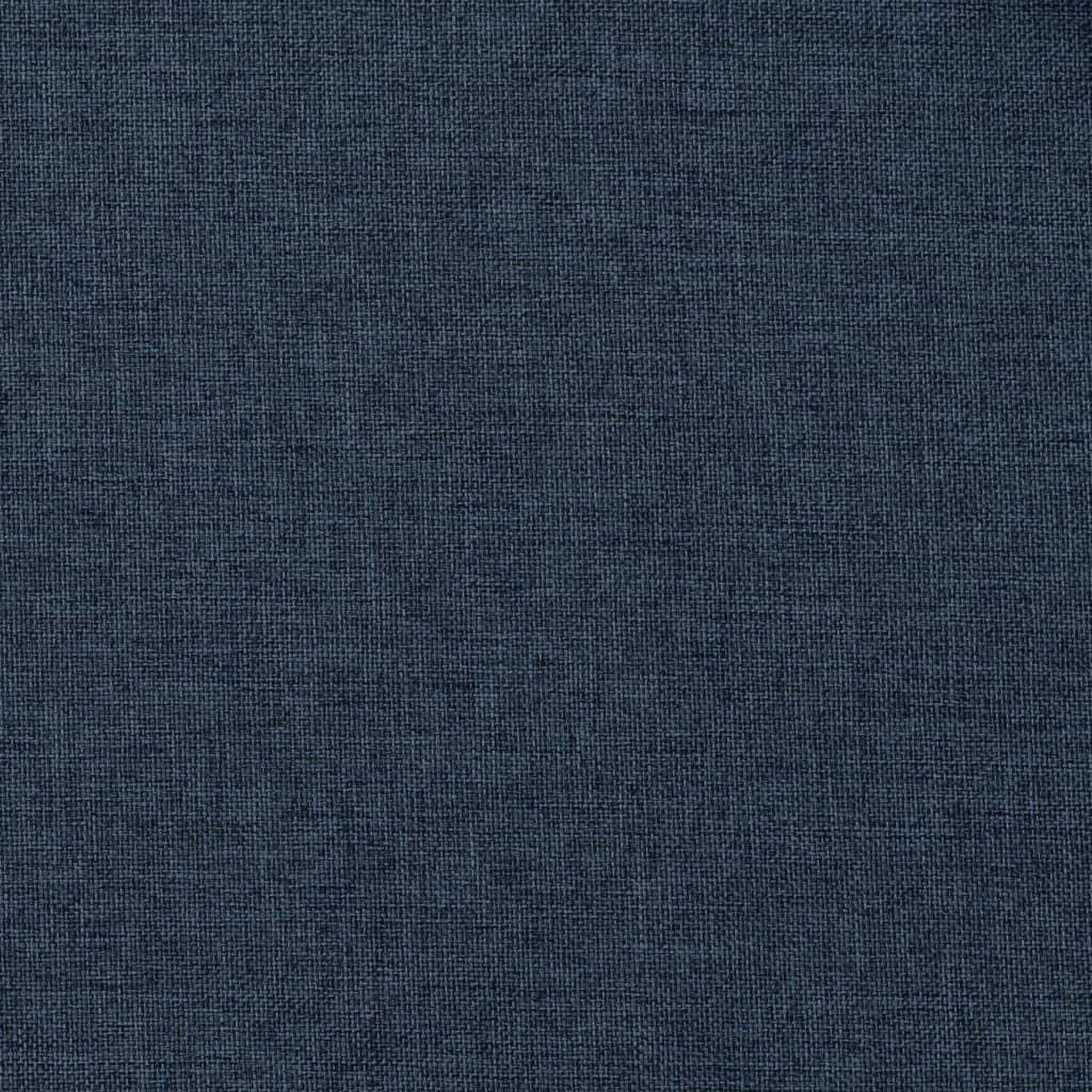 Voir la diapositive 4 : VIDAXL Rideau occultant d'aspect de lin avec crochets Bleu 290x245 cm