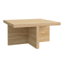 Voir la diapositive 1 : CONCEPT USINE Table basse en bois style scandinave MUNICH