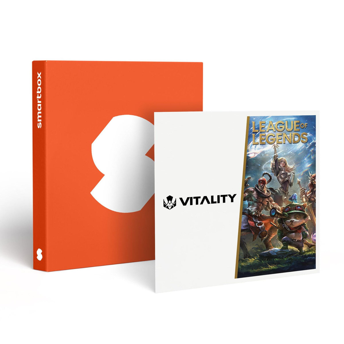 Smartbox Bon cadeau de 99,90 € sur l'e-shop de la Team Vitality et de 20 € sur League of Legends - Coffret Cadeau Multi-thèmes