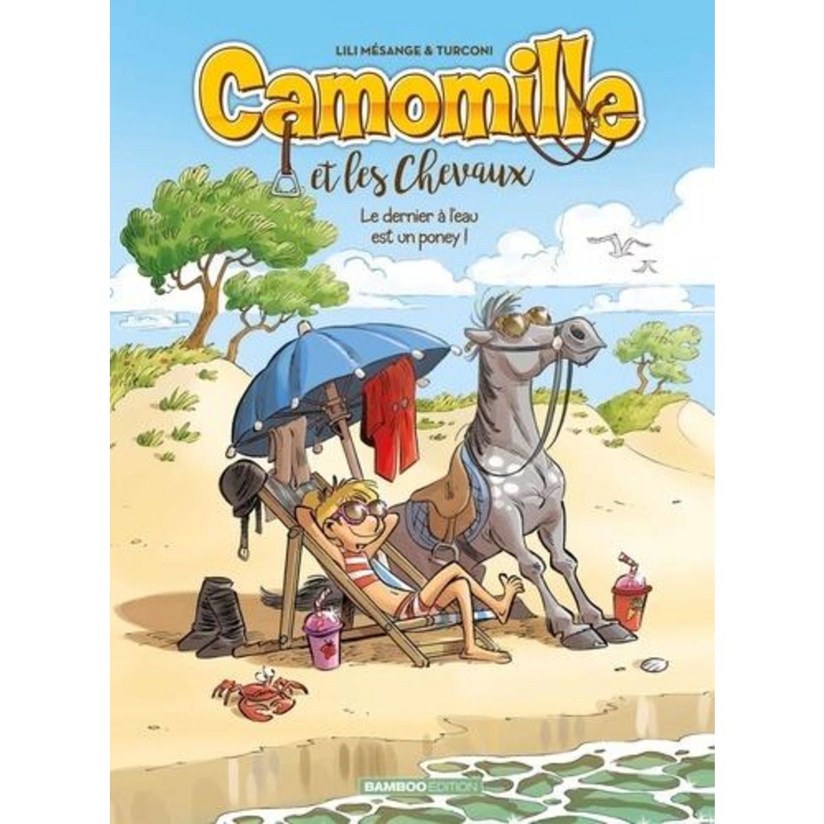 CAMOMILLE ET LES CHEVAUX TOME 13 : LE DERNIER A L'EAU EST UN PONEY !, Mésange Lili