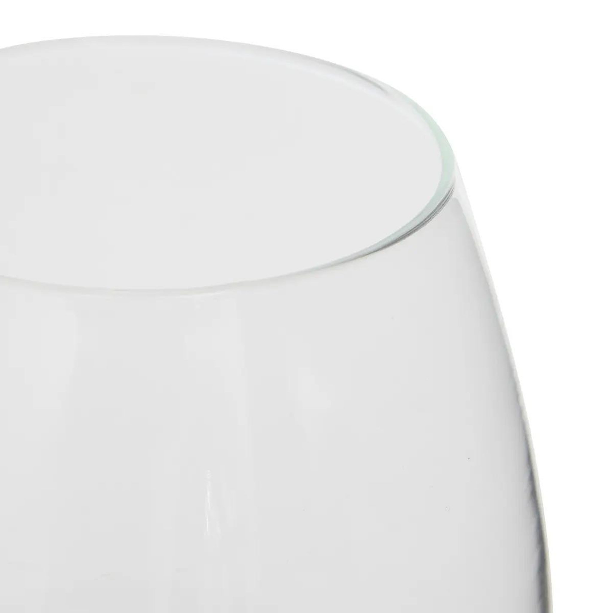 Voir la diapositive 4 : ATMOSPHERA Photophore déco en verre  wonj  18cm transparent
