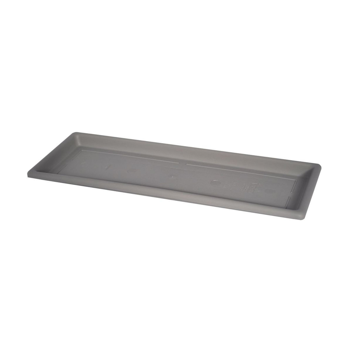 Telcom Plateau L47 cm pour jardinière 50 cm gris clair